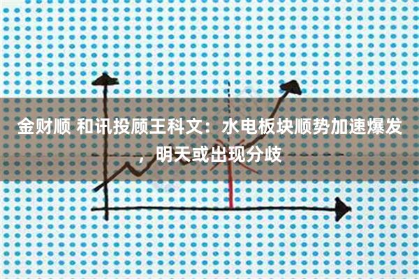 金财顺 和讯投顾王科文：水电板块顺势加速爆发，明天或出现分歧